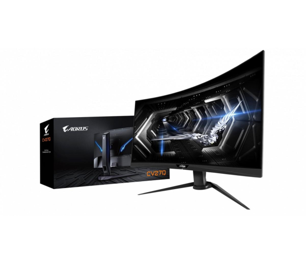 GIGABYTE Aorus 27'' CV27Q Curved VA 165Hz 1ms WQHD HDR - 520766 - zdjęcie 4